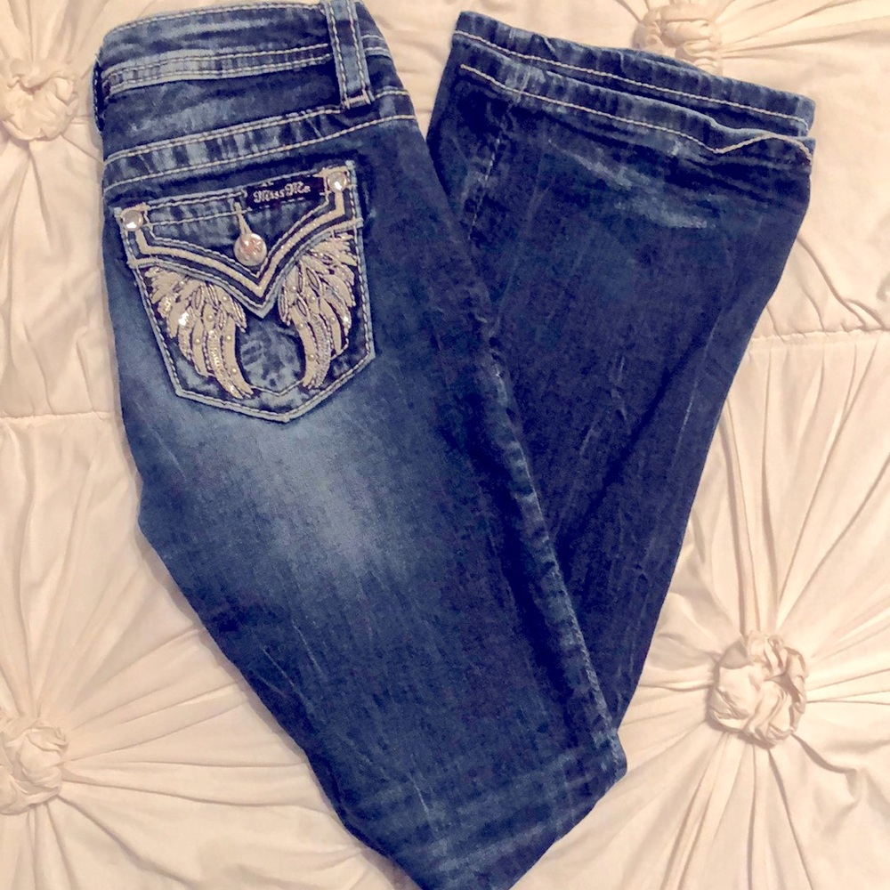 Girls size 10 miss me jeans